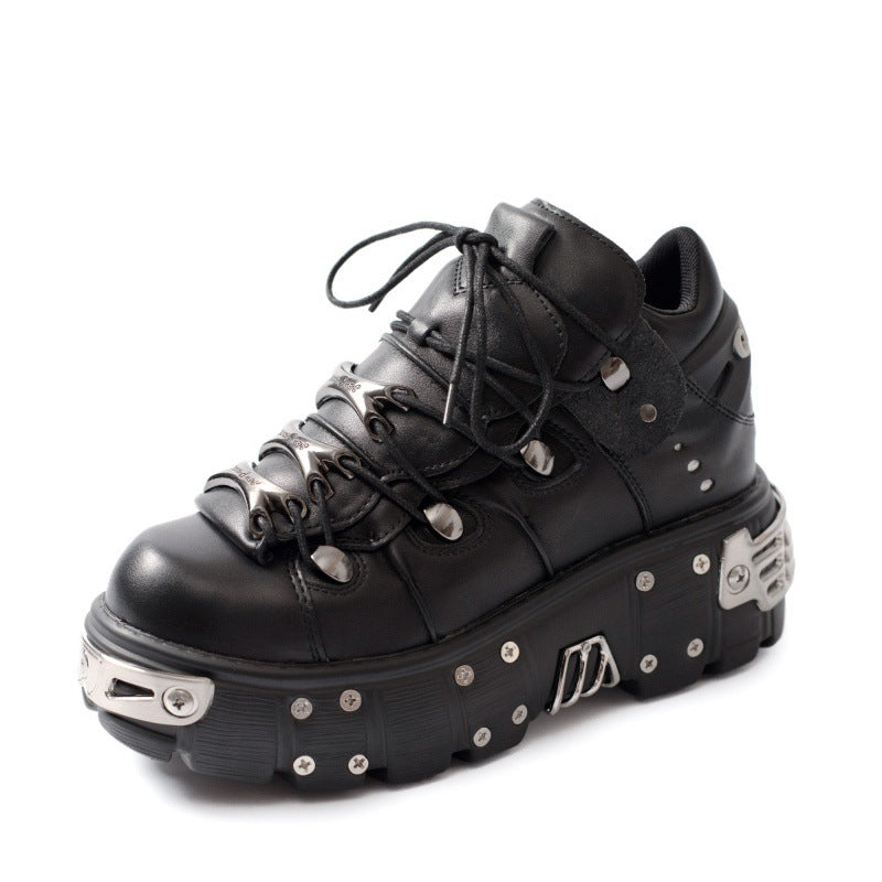 Women's Size Dad Platform Russian Heavy Metal Women's Shoes