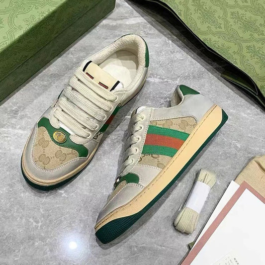 Women's & Men's Retro Distressed Dirty Presbyopic Golden Goose Casual Shoes