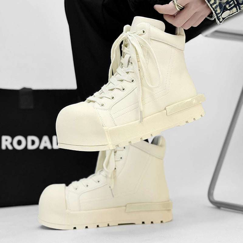 Men's Warrior Board Mickey Big Head Martin High Boots