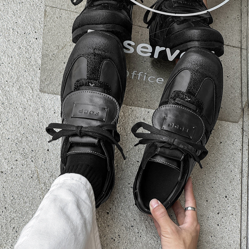 Glamorous Men's German Training Minimalist Trendy Leather Shoes