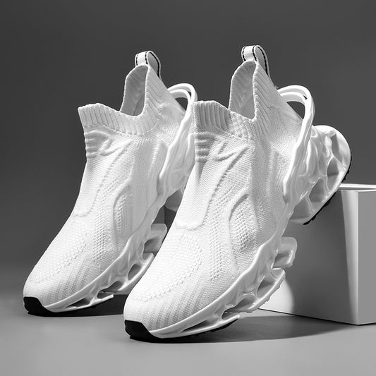 Men's Plus Size Leisure Slip On Breathable Sneakers