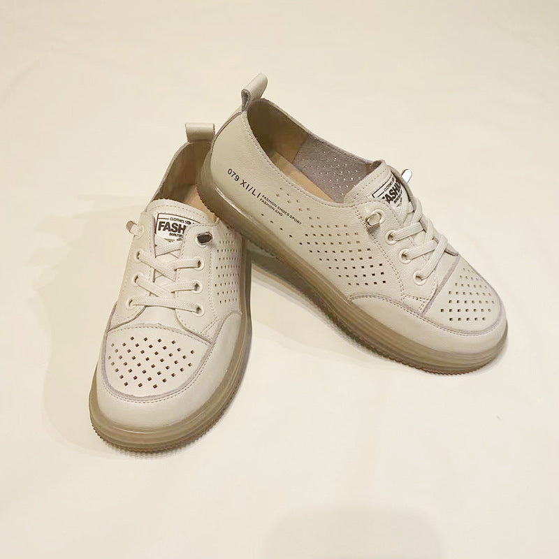 Women's Soft Bottom Hole Comfortable Breathable Pregnant Casual Shoes