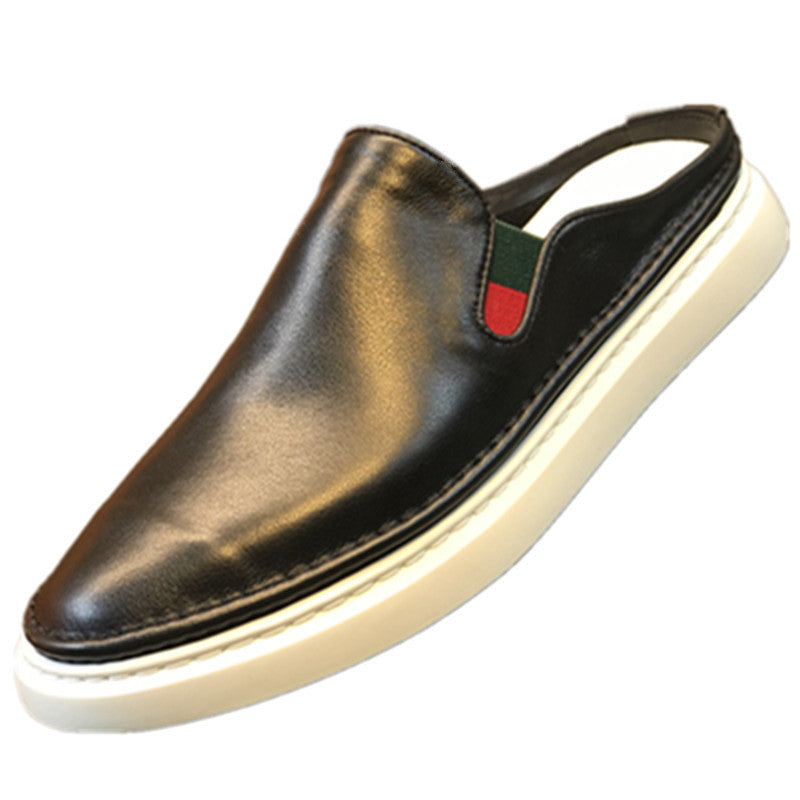 Men's Authentic Toe Box Half Trendy Lazy Sandals