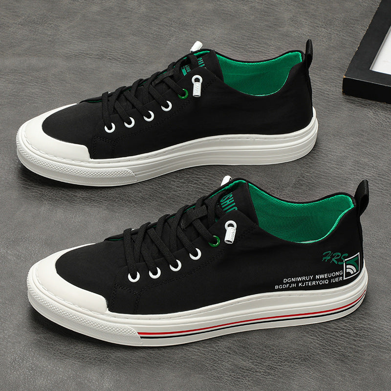 Men's Korean Style Leisure Trendy Board Summer Canvas Shoes