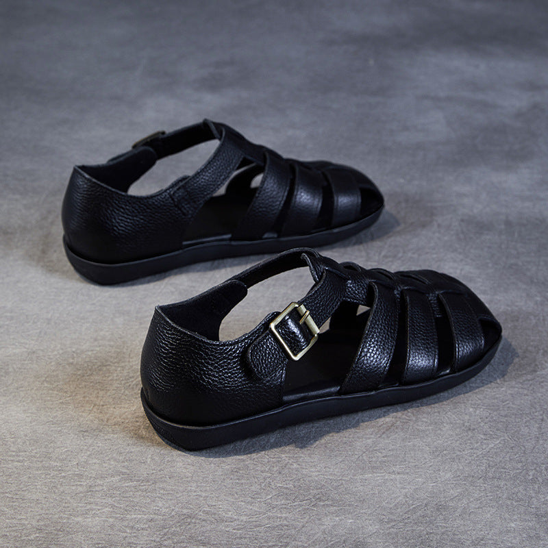 Women's Genuine Roman Summer Retro Mori Style Sandals