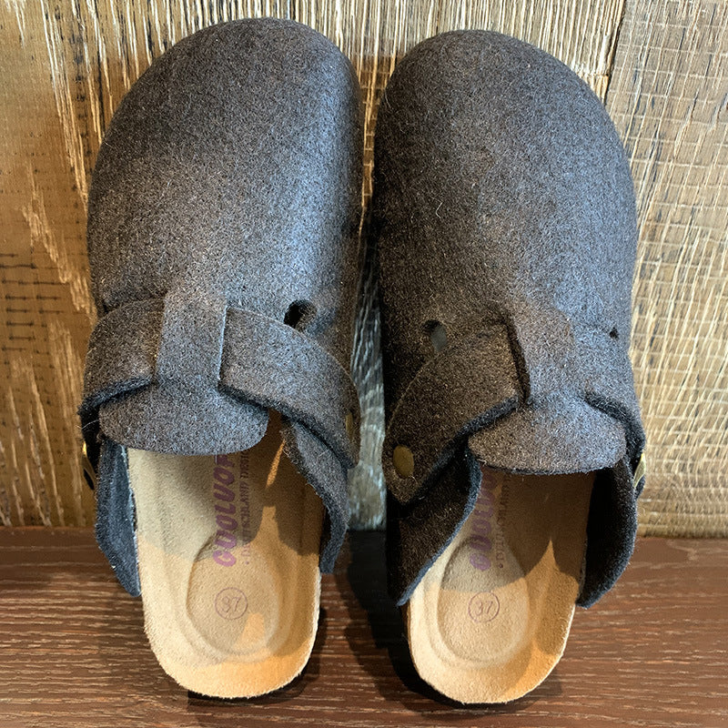 Women's Pump Plus Size Cork Couple Beach Sandals