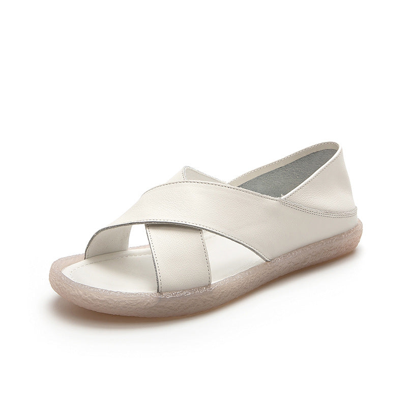 Women's Real Outdoor Flat For Pregnant Sandals