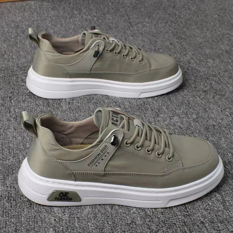 Ice Silk Cloth Summer Soft Bottom Casual Shoes