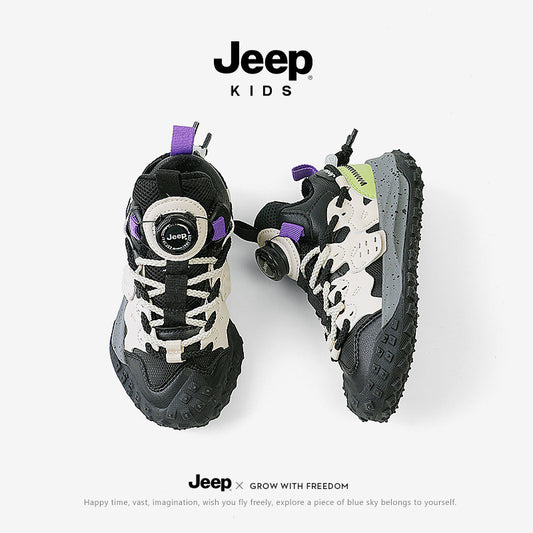 Children's Cotton In Black Winter Plus Veet Kid's Sneakers