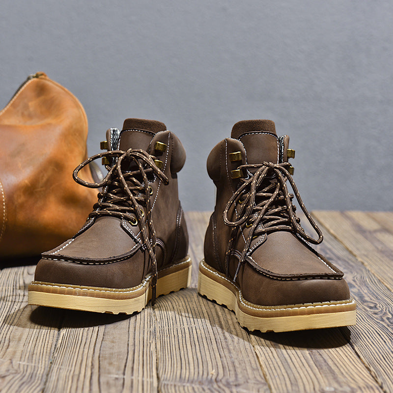 Men's Martin British Genuine Couple Worker Retro Boots