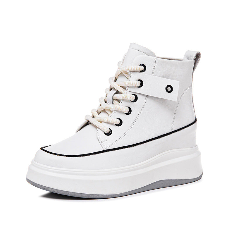 Women's Genuine Height Increasing Insole Small Size Thick Casual Shoes
