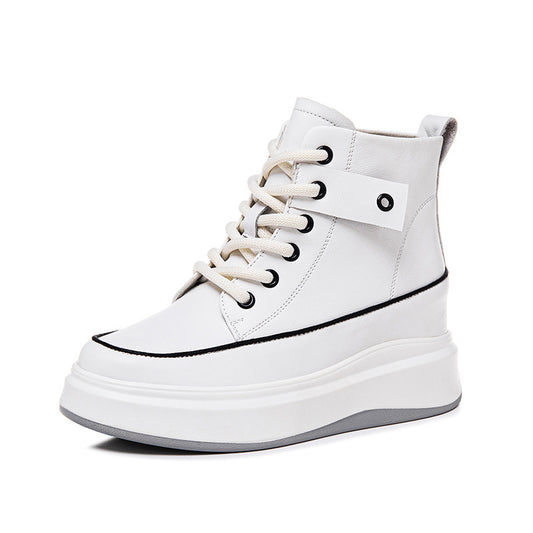 Women's Genuine Height Increasing Insole Small Size Thick Casual Shoes