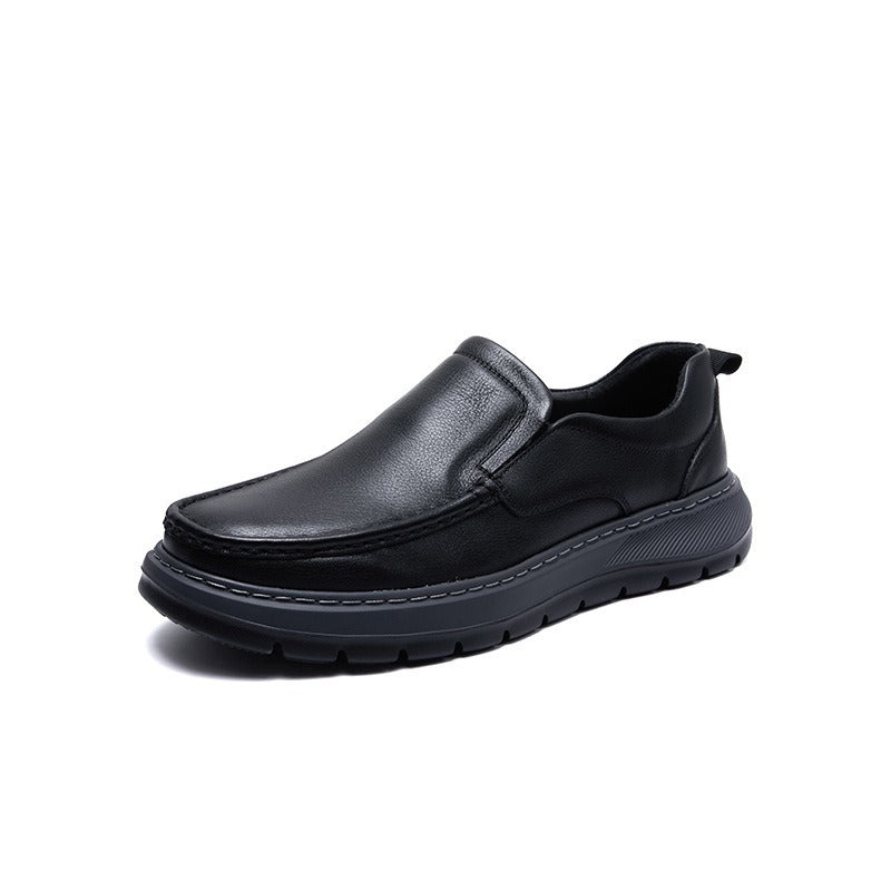 Men's Spring Slip-on Light Soft Comfortable Platform Men's Shoes