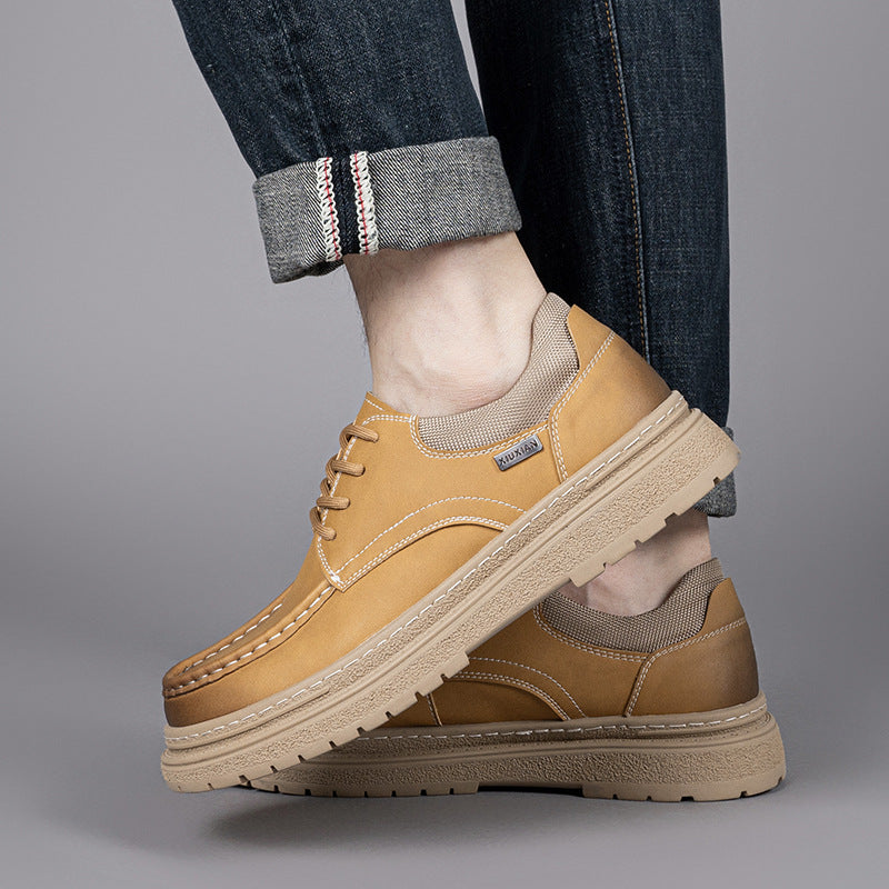 Men's Oversized Size Autumn Retro Style Outdoor Casual Shoes