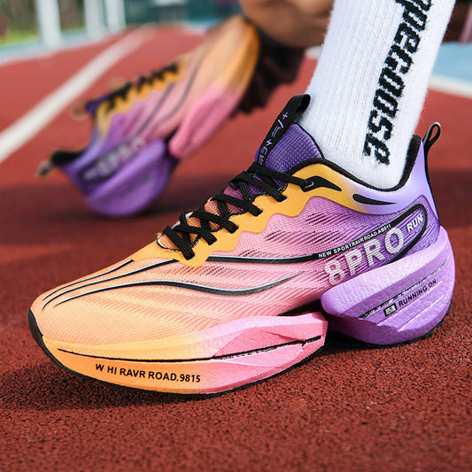 Women's & Men's Racing Carbon Plate Running Autumn Youth Sports High Sneakers