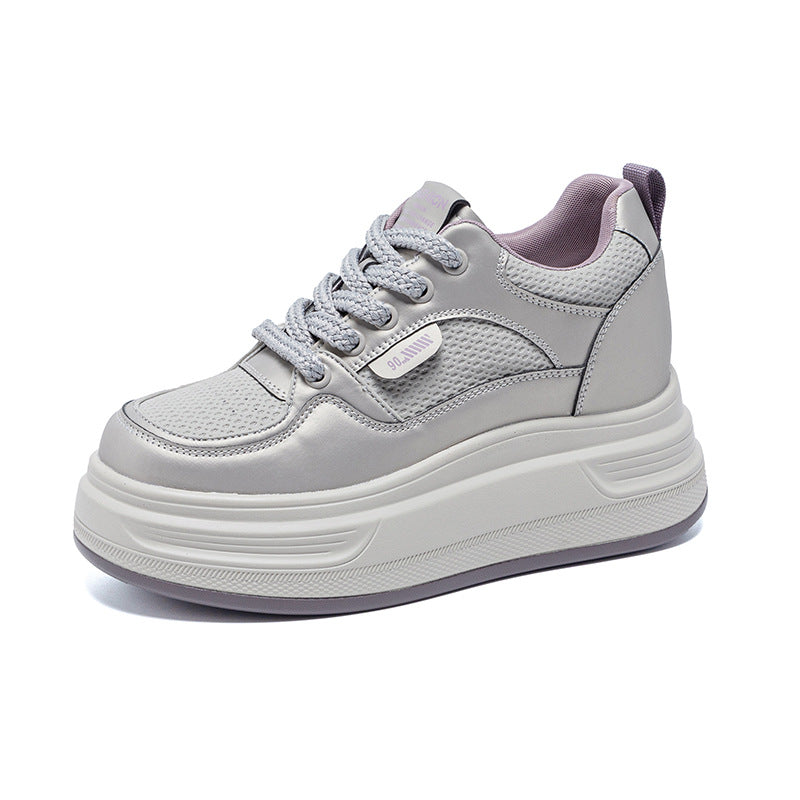 Women's Height Increasing Insole Short Korean Spring Women's Casual Shoes