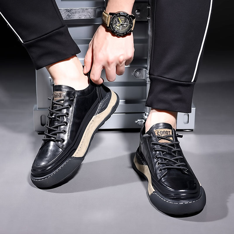 Men's Autumn Grip Pattern Sports Genuine Assorted Men's Shoes