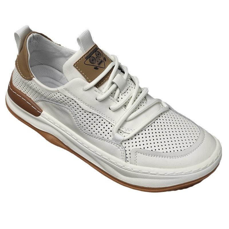 Men's Summer Hole Ventilation Lightweight Trendy Sports Sneakers
