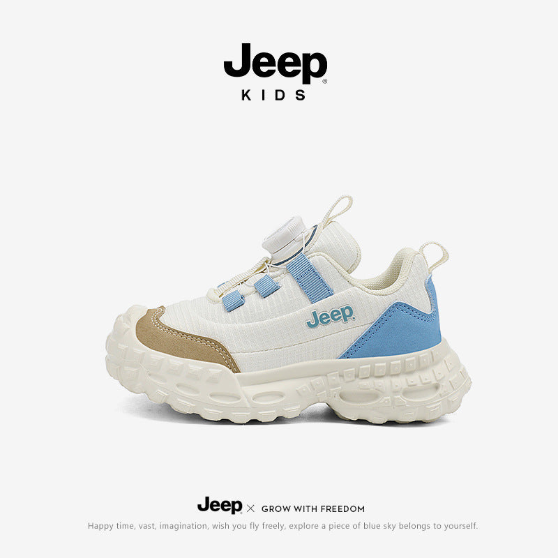 Children's Spring Boys Outdoor Mountaineering Dad Breathable Kid's Sneakers
