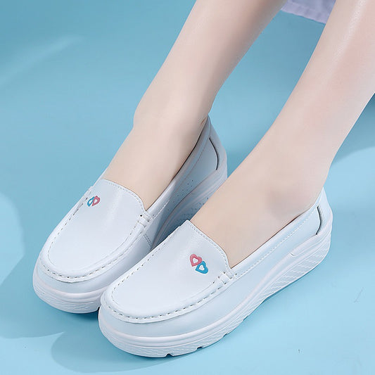 Women's Genuine Nurse Soft Bottom Cutout Breathable Casual Shoes