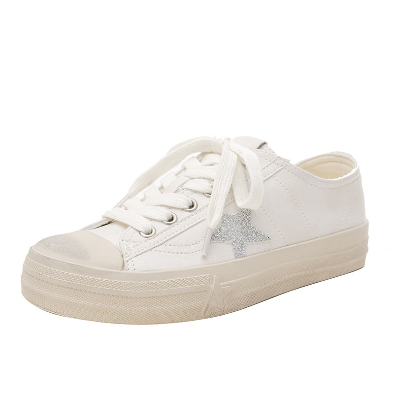 Women's Retro Distressed Little Dirty Leisure Sports Inner Casual Shoes