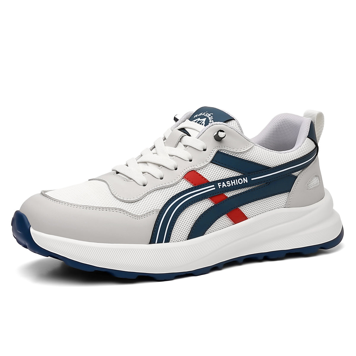 Men's Top Layer Cowhide Lightweight Foam Running Fashionable Men's Casual Shoes