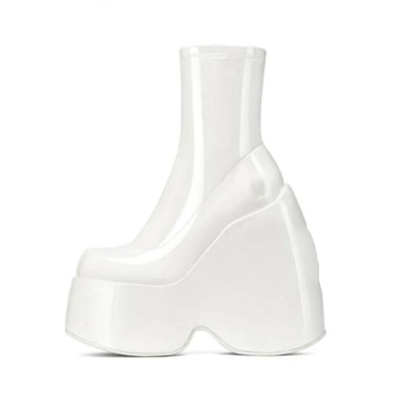 Sier Stretch Side Zip Short Plus Boots