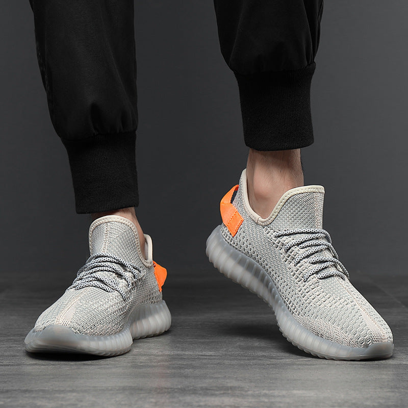 Men's Autumn Oversized Plus Sizes Sports Mesh Large Running Sneakers