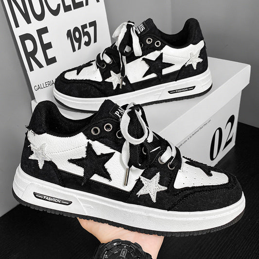 Men's Minority Board Korean Style Fashion Exercise Sneakers