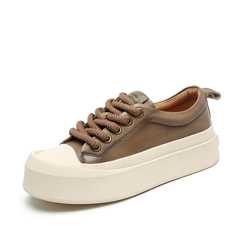 Sports Thick-soled Retro Flat Bottom Ugly Casual Shoes