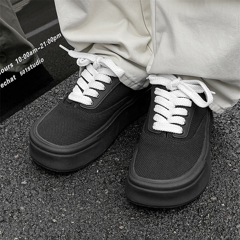 Men's Lightweight Trendy Versatile Platform Height Increasing Sneakers