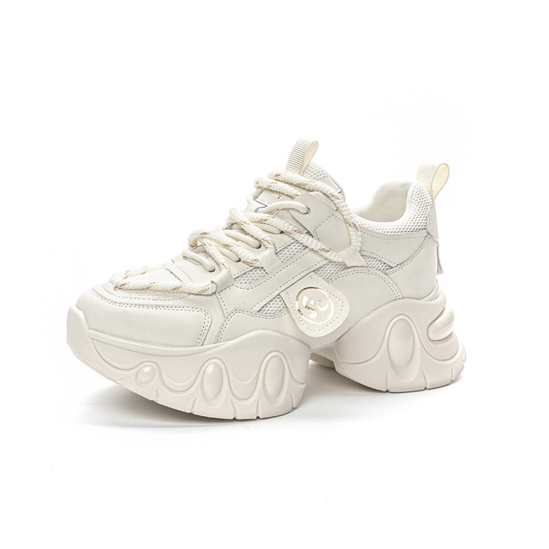 Women's Dad Spring Platform Height Increasing Insole Casual Shoes