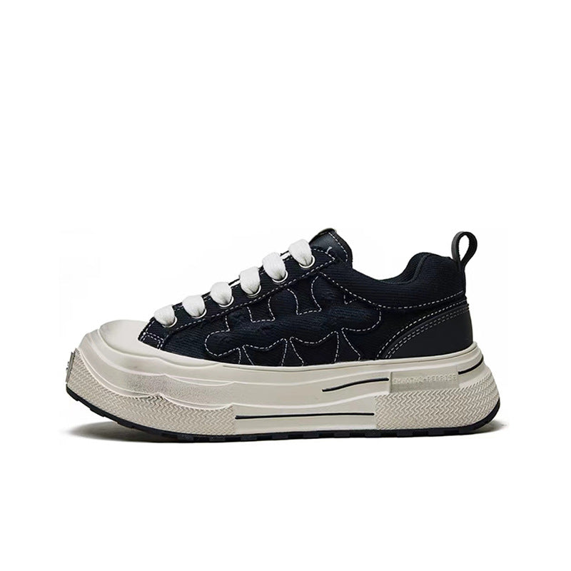 Women's Series Golden Goose Raise The Bottom Canvas Shoes