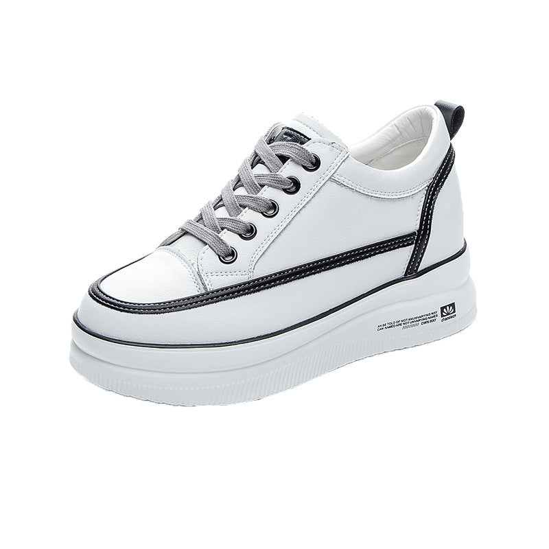 Women's Height Increasing Insole Platform Mesh Surface Breathable Trendy Version Women's Fashion Shoes