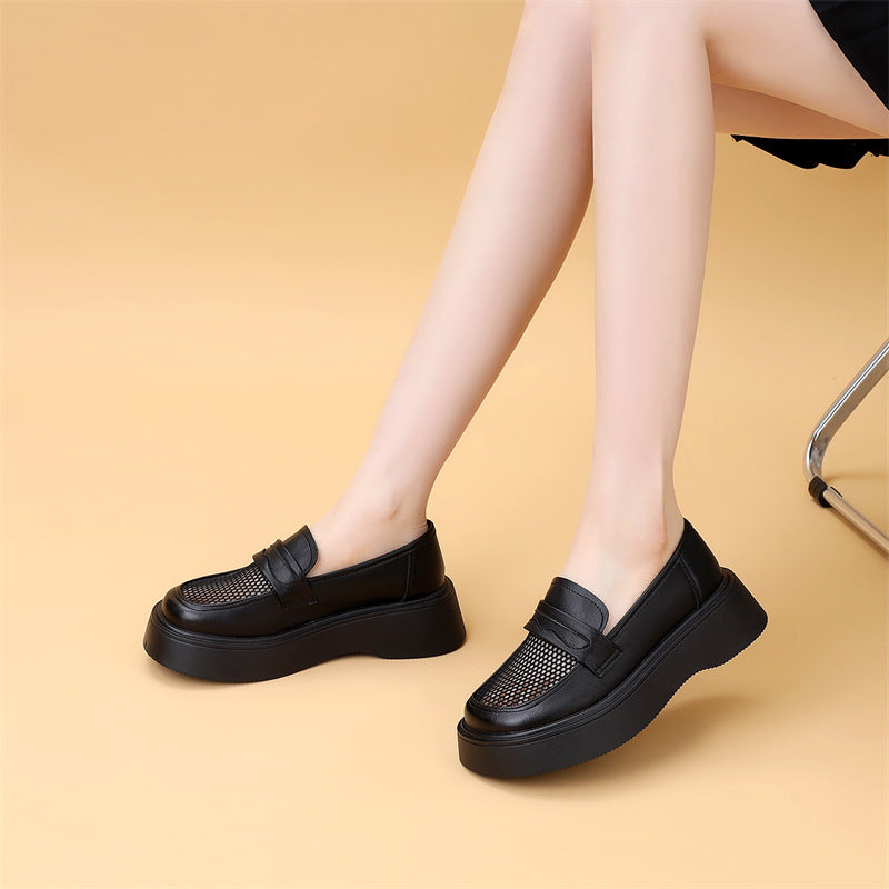 Women's & Men's Style Slip-on Lazy Mary Jane Retro Men's Shoes