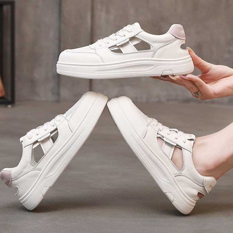 Women's Board Thick Bottom Heightened Easy Wear Casual Shoes