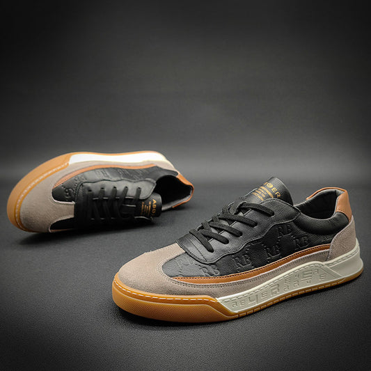 Men's Fashionable German Training Genuine Soft Bottom Sneakers