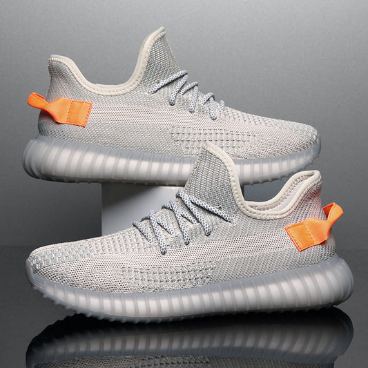 Men's Autumn Oversized Plus Sizes Sports Mesh Large Running Sneakers