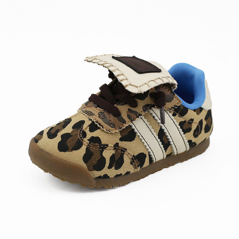 Children's Autumn Soft Bottom Korean Kindergarten Indoor Sneakers