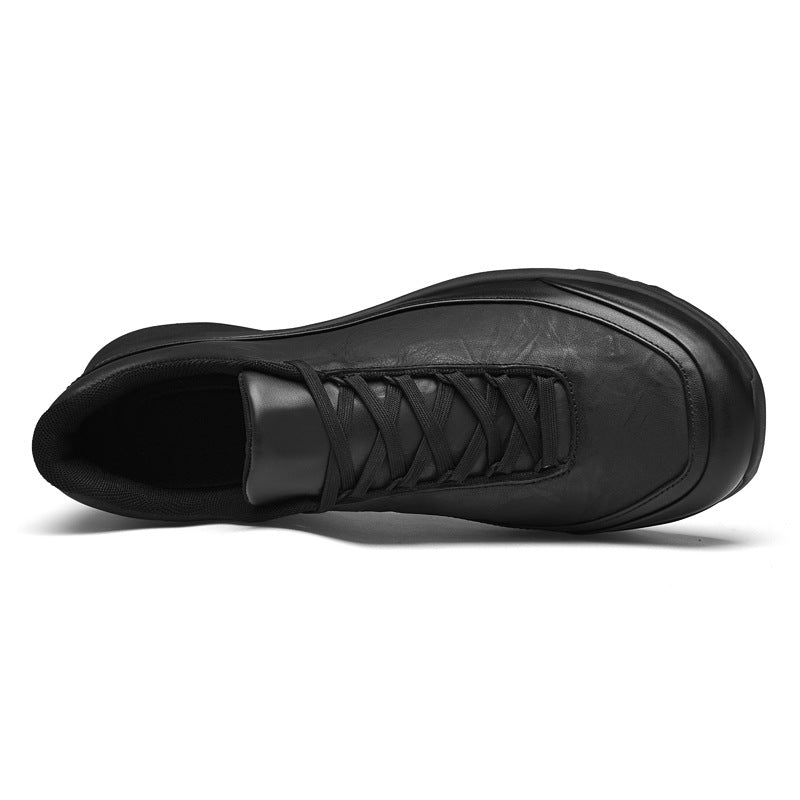 Men's First Layer Cowhide Waterproof Outdoor Hiking Sneakers