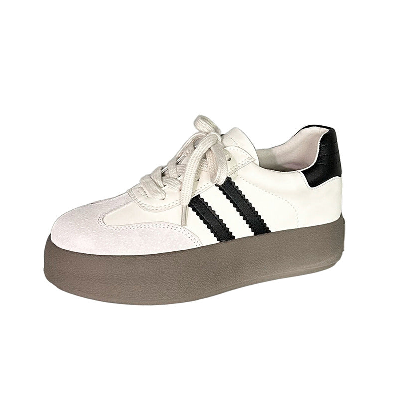 Women's Thick-soled Sports Spring Versatile Vintage Soft Bottom Sneakers