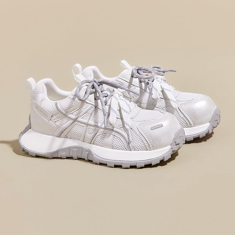Women's Authentic Clunky Breathable Mesh Lightweight Platform Men's Shoes
