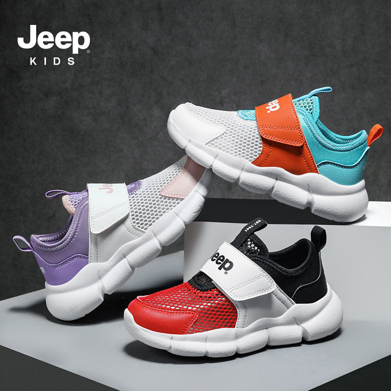 Children's Breathable Soft Bottom Summer Mesh Surface Kid's Sneakers