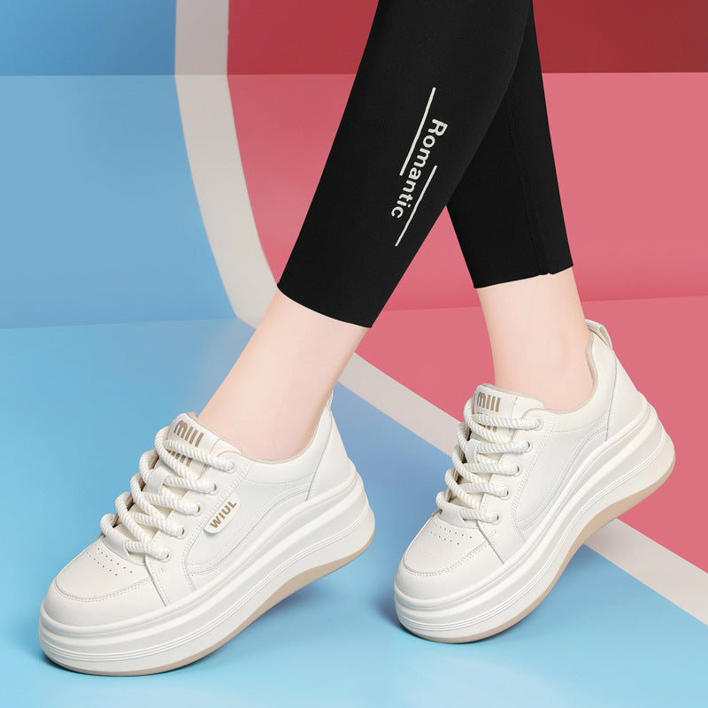 Women's Platform Height Increasing Leisure Sports Versatile Women's Casual Shoes