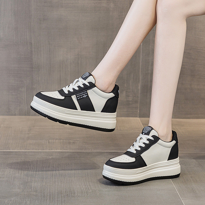 Women's Autumn Invisible Elevated Platform Comfortable Sports Casual Shoes