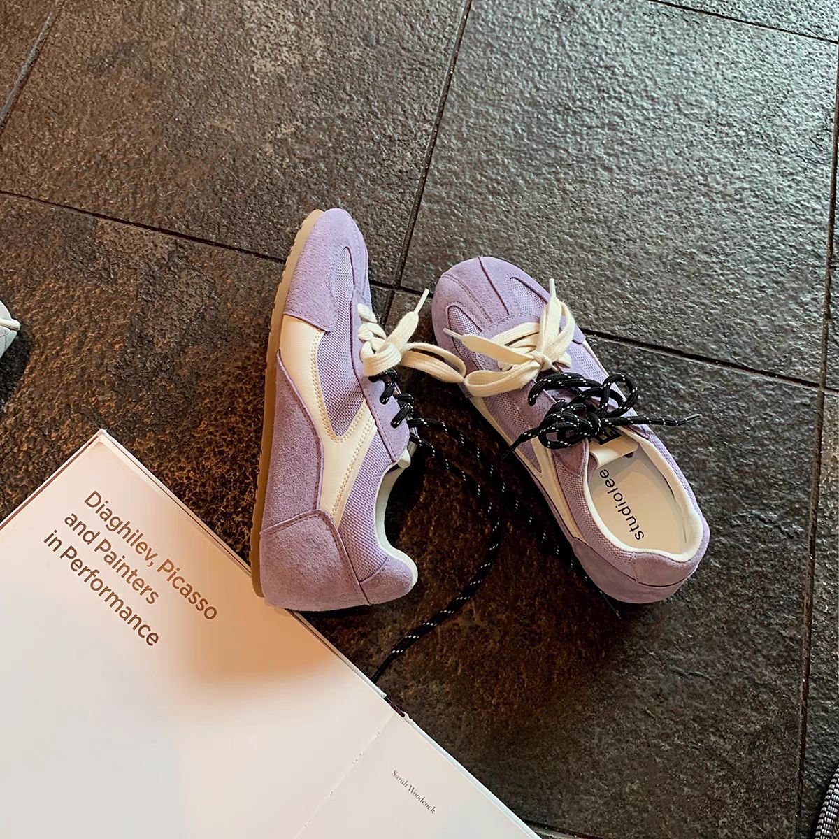 Women's Mom Height Increasing Insole Vintage Mandarin Casual Shoes