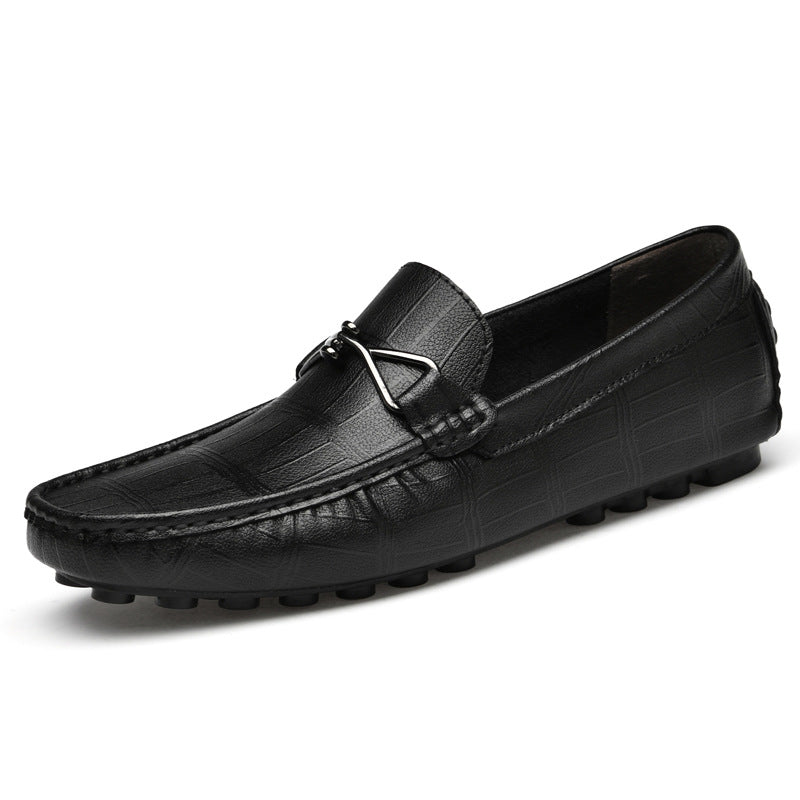 Men's Slip-on Height Increasing Insole Driving Spring Loafers