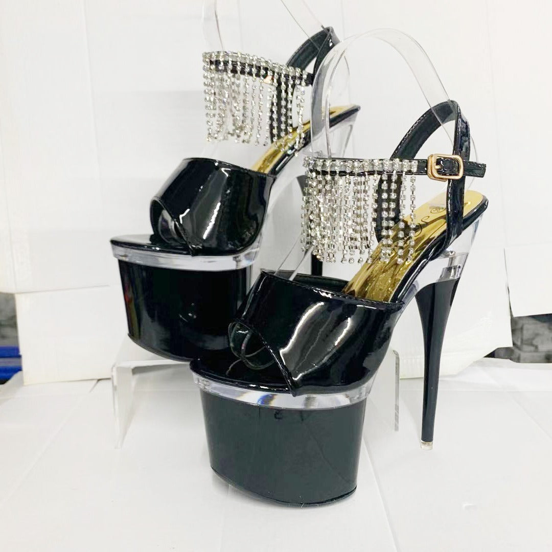 Women's High Platform Nightclub Super Catwalk Pole Sandals