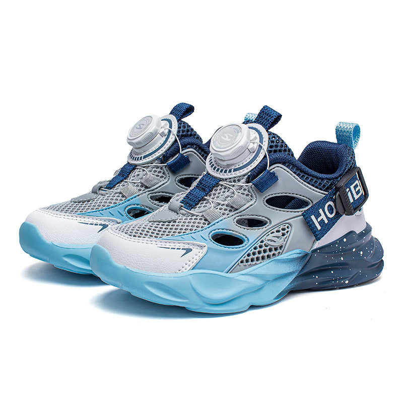 Single Mesh Summer Boys Dad Hollow Sneakers