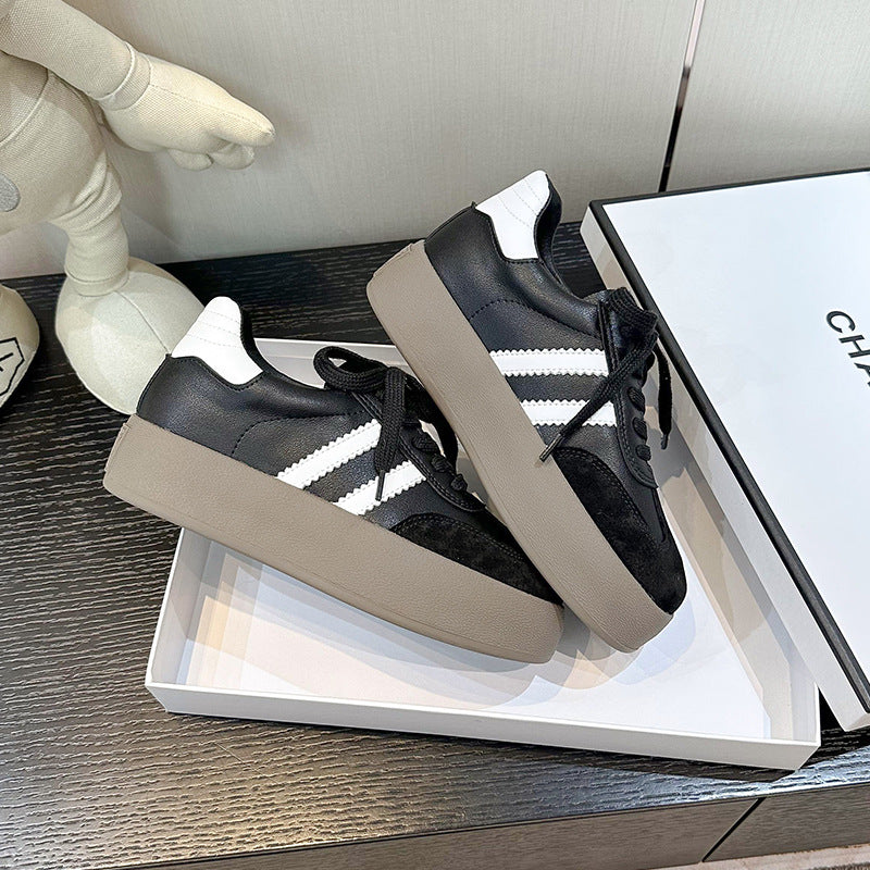 Women's Thick-soled Sports Spring Versatile Vintage Soft Bottom Sneakers